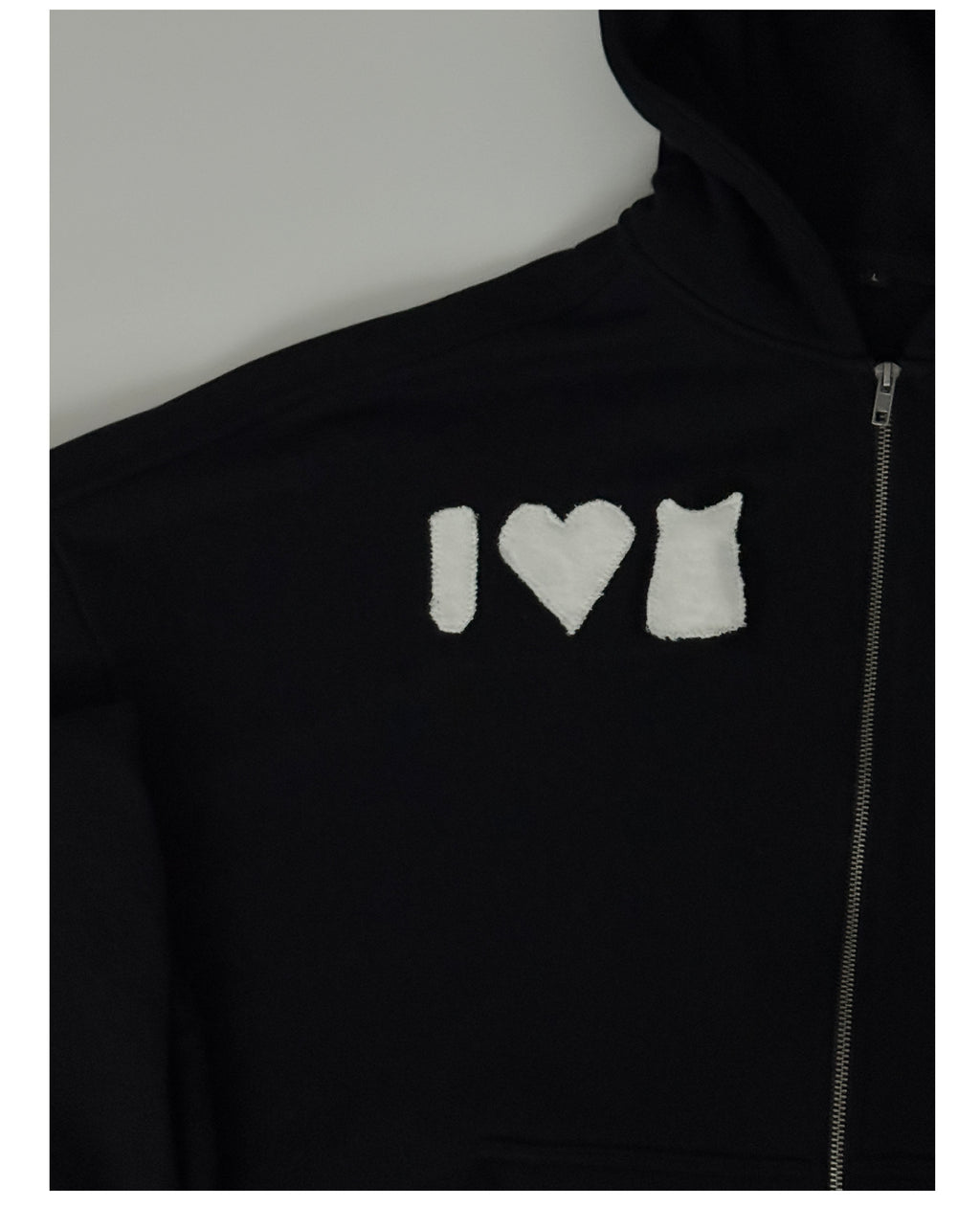 I love gadse Zip-Hoodie